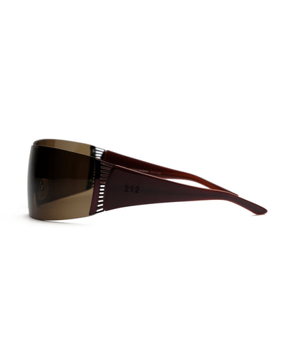 Carolina Herrera shield | O/S, Amber