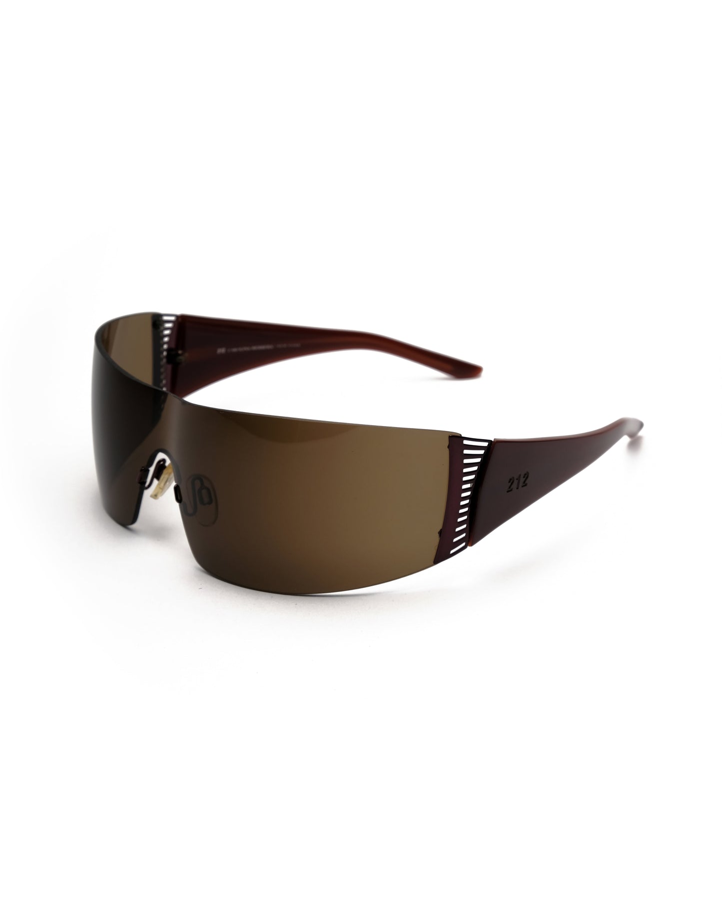 Carolina Herrera shield | O/S, Amber