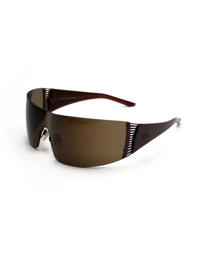 Carolina Herrera shield | O/S, Amber