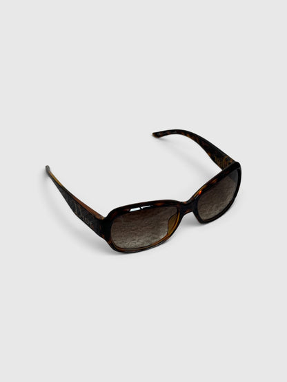 2000s Christian Dior Tortoise Oversized Sunglasses | O/S, Brown