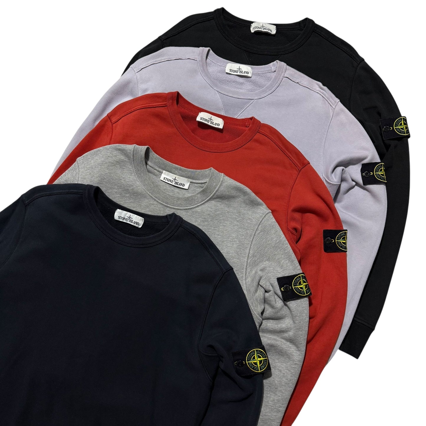 Stone Island x5 Crewneck Bundle | Default Title, Multicoloured