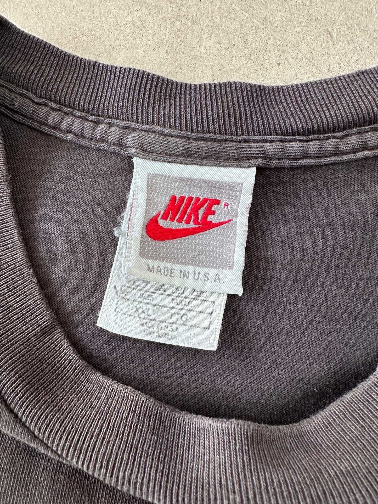 1990's Nike Air Jordan Restaurant T-Shirt - XL | X-Large, Red