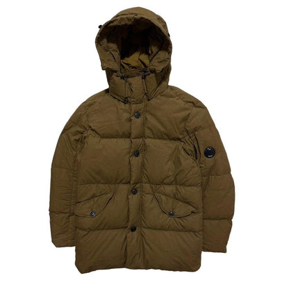 CP Company 50 Fili Brown Down Jacket - Known Source