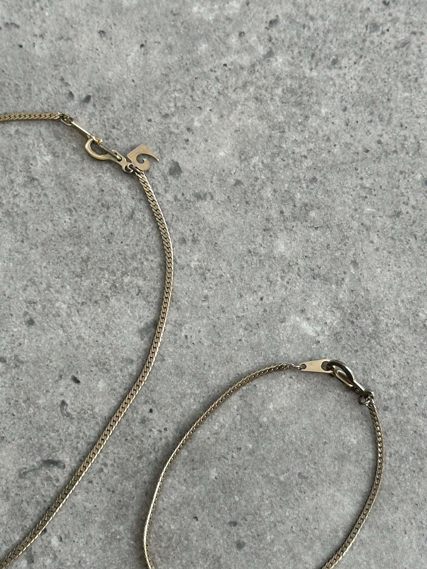 Pierre Cardin Gold Plated Necklace & Bracelet Chain Set