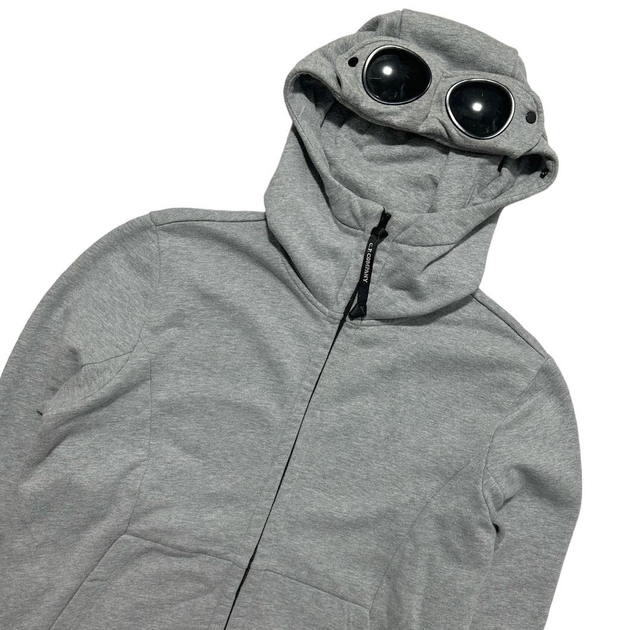 CP Company Grey Goggle Hoodie