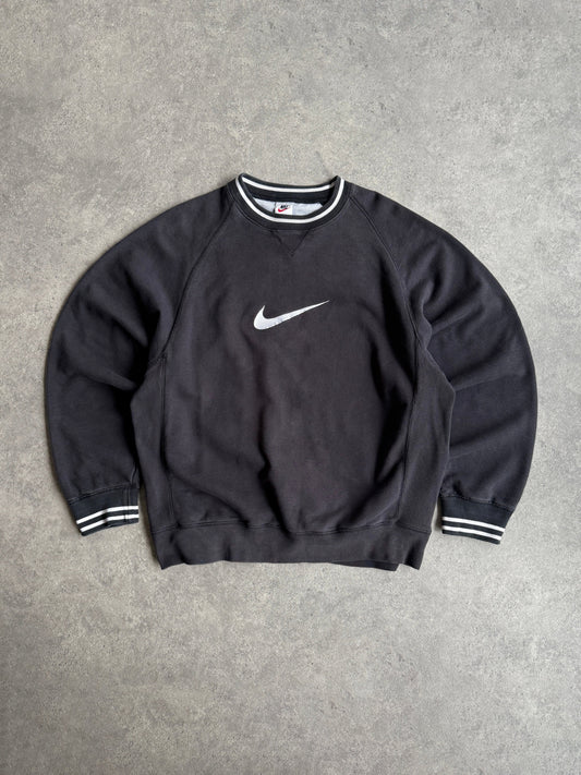 nike 1990s heavyweight embroidered sweatshirt (m)