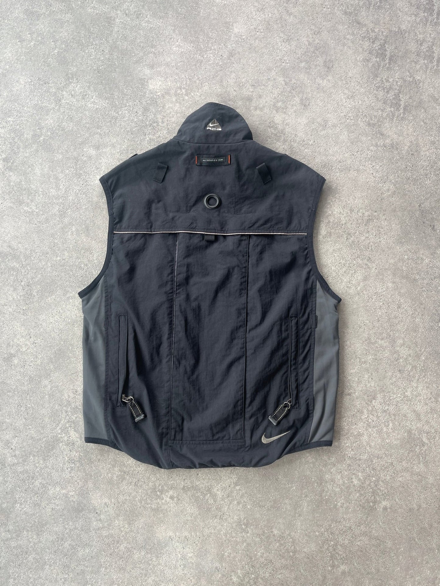nike acg 1990s technical cargo hydration vest jacket (s) | Default Title, Multicoloured
