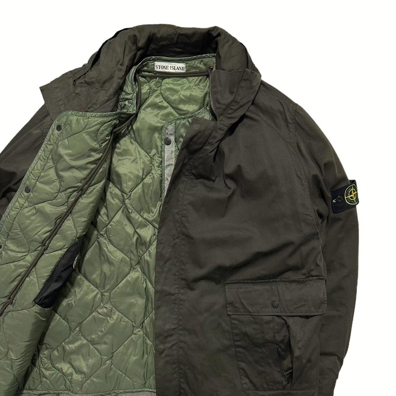 Stone Island Raso Gommato Jacket