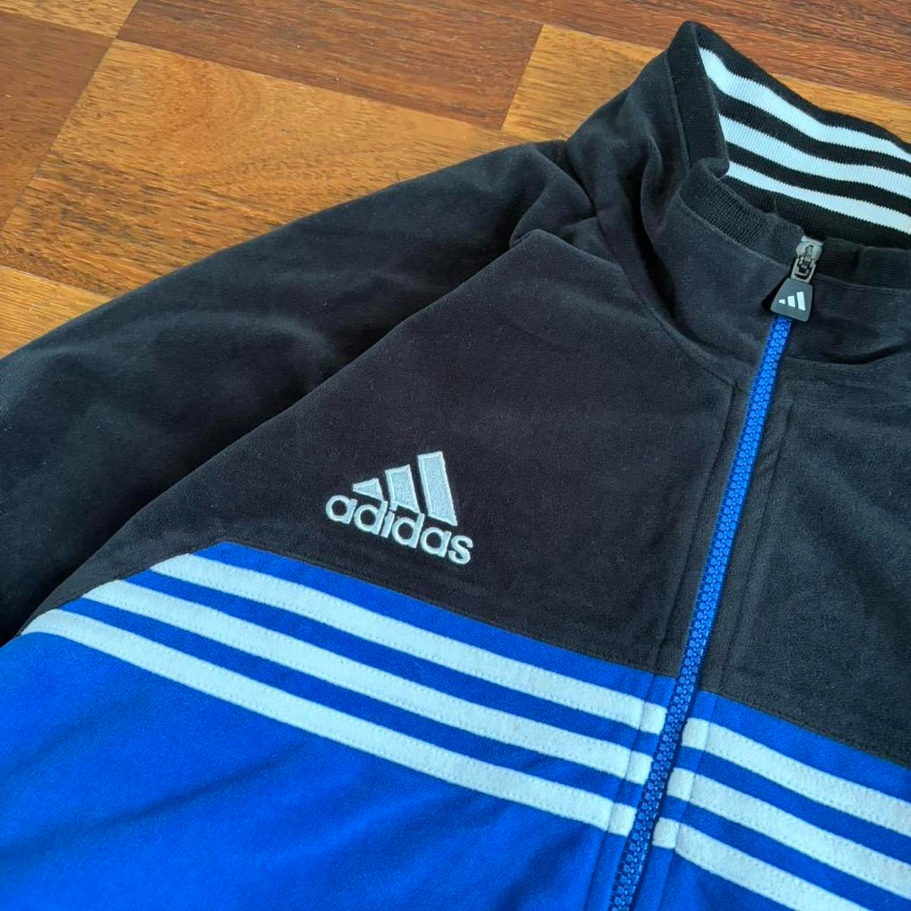 90s Adidas Velour Track Top – Known Source