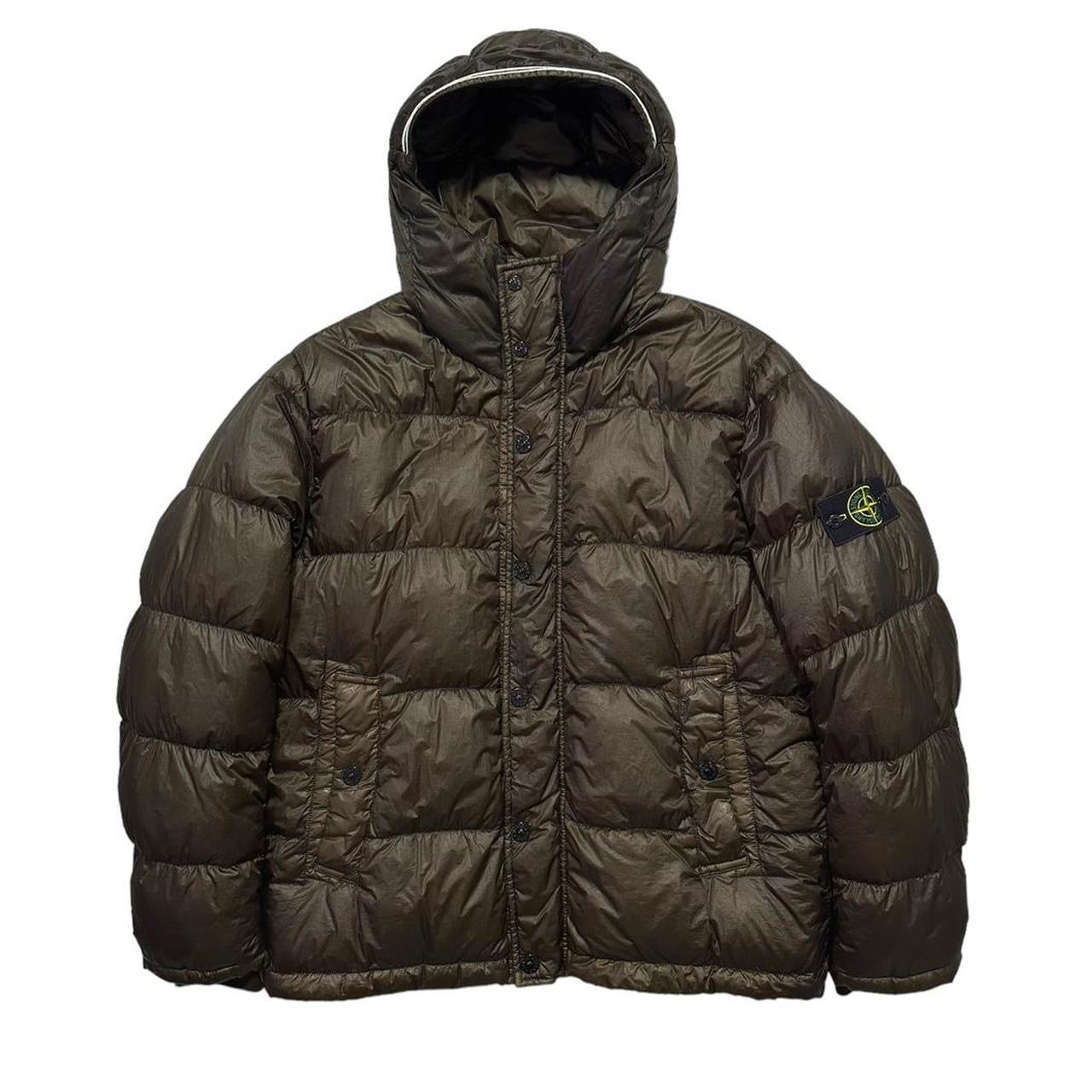 Stone Island Garment Dyed Down Jacket