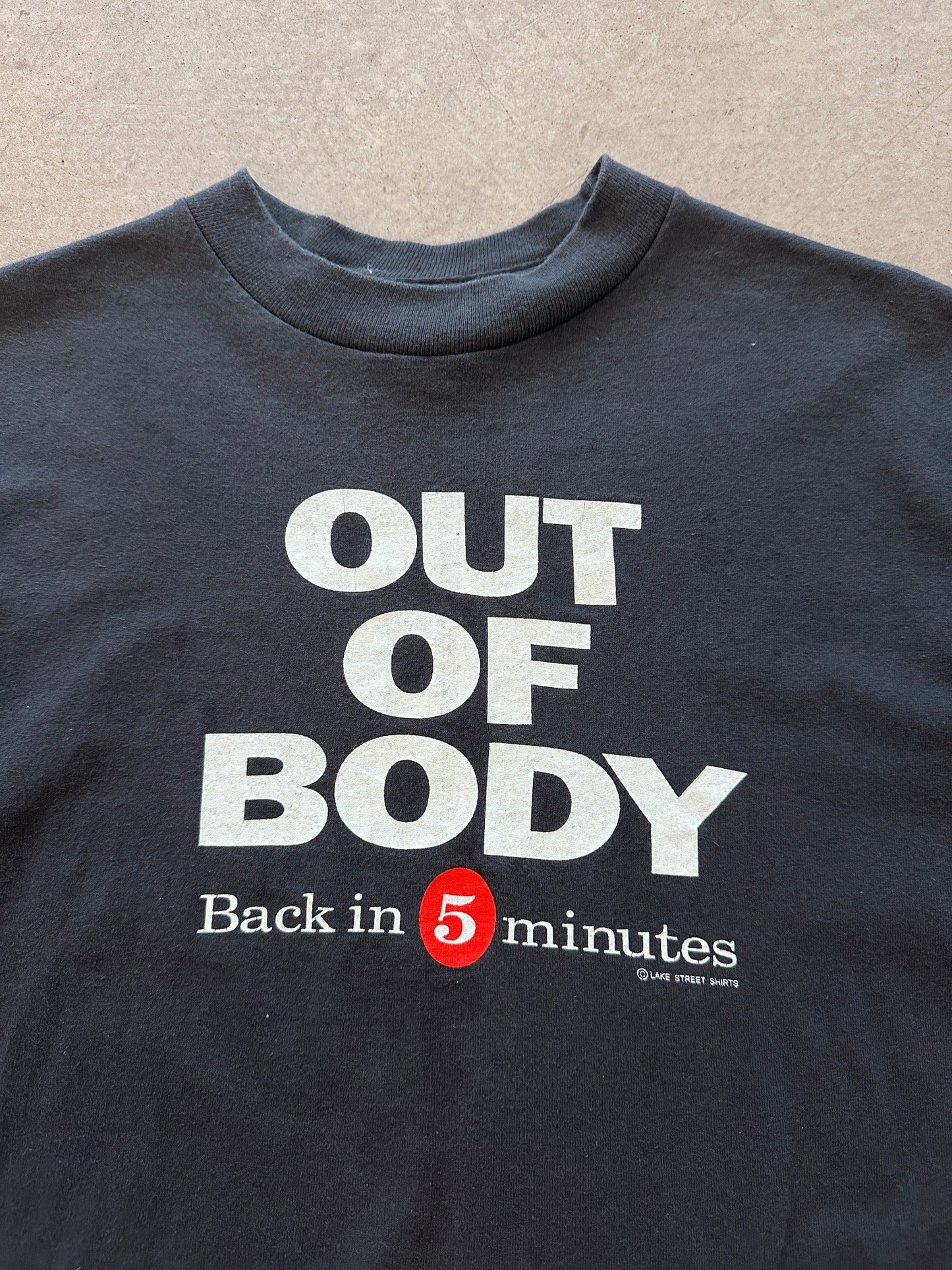 1990's Out Of Body T-Shirt - L | Large, Red