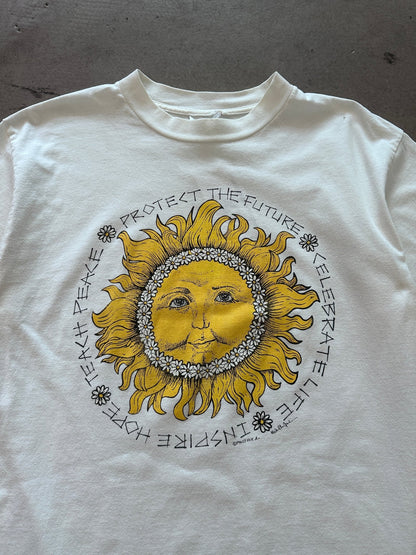 1990's Project E Protect the Future T-Shirt - L | Default Title, Red
