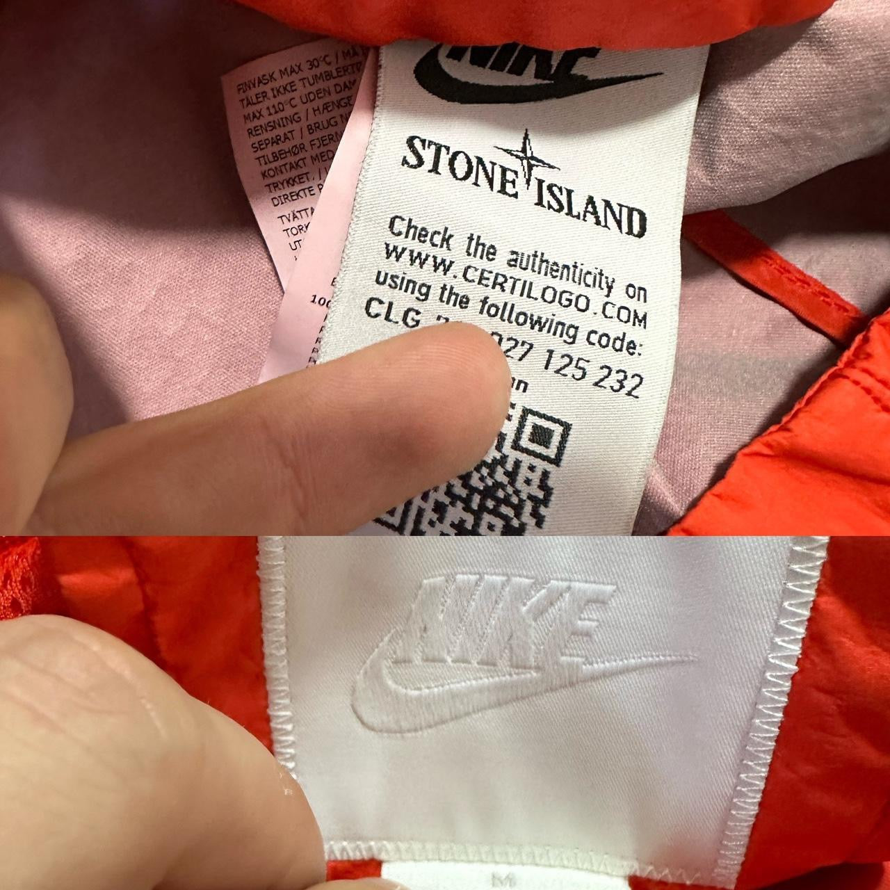 Stone Island X Nike Hyperlight Membrana TC Zip Up Jacket