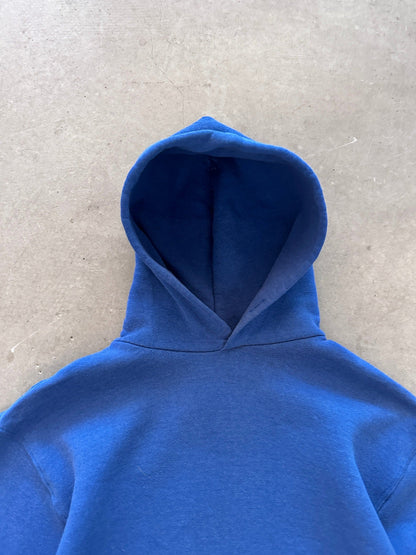 1990's Russell Athletic Blank Hoodie - L | Large, Red