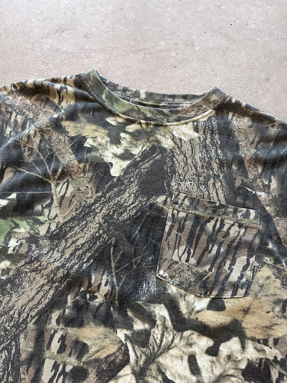 Mossy Oak Real Tree Camo Long Sleeve - L | Large, Multicoloured