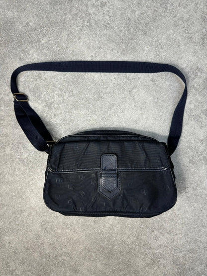 Dior Blue Monogram Shoulder Bag