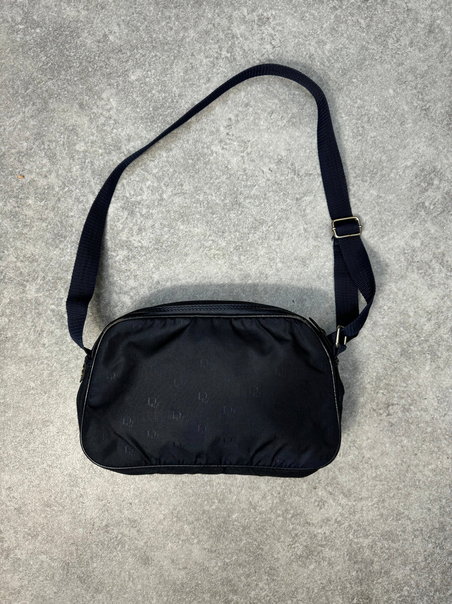 Dior Blue Monogram Shoulder Bag