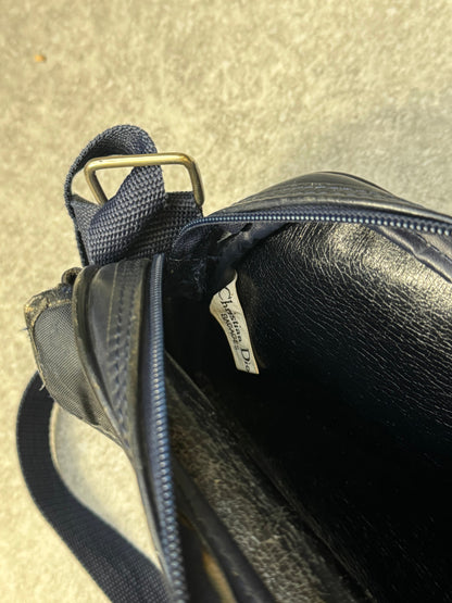 Dior Blue Monogram Shoulder Bag