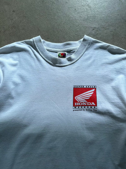 2000 Honda Super Cycle Weekend T-Shirt - L | Large, Red