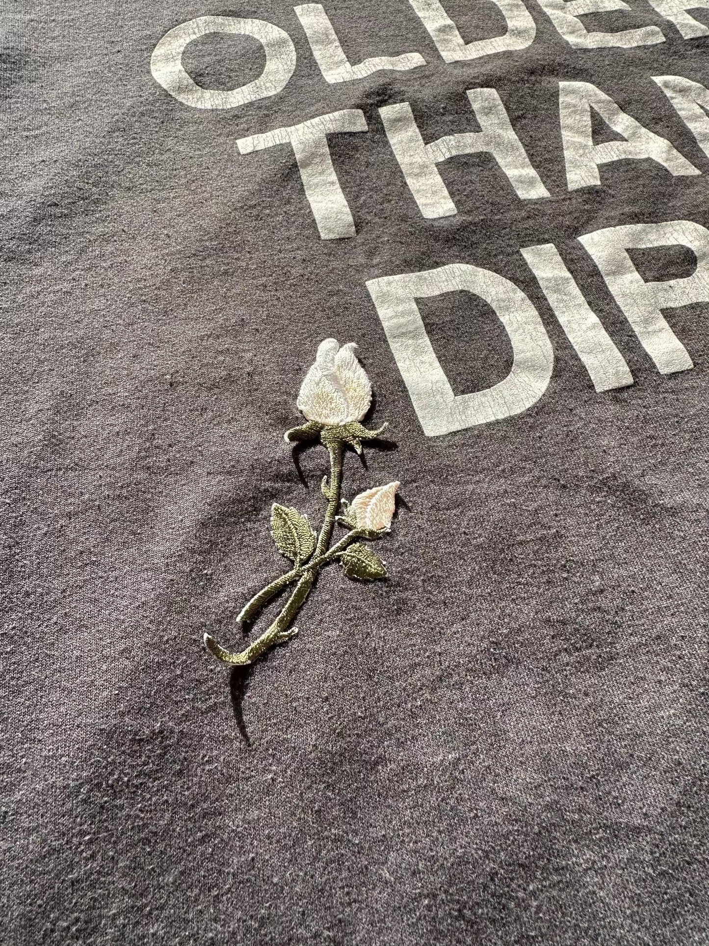 1990's Older Than Dirt T-Shirt - L | Large, Red
