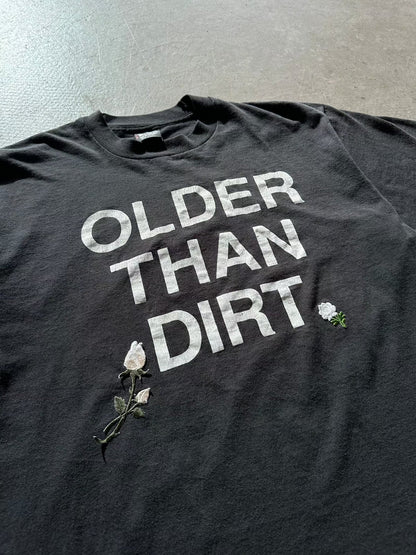1990's Older Than Dirt T-Shirt - L | Large, Red