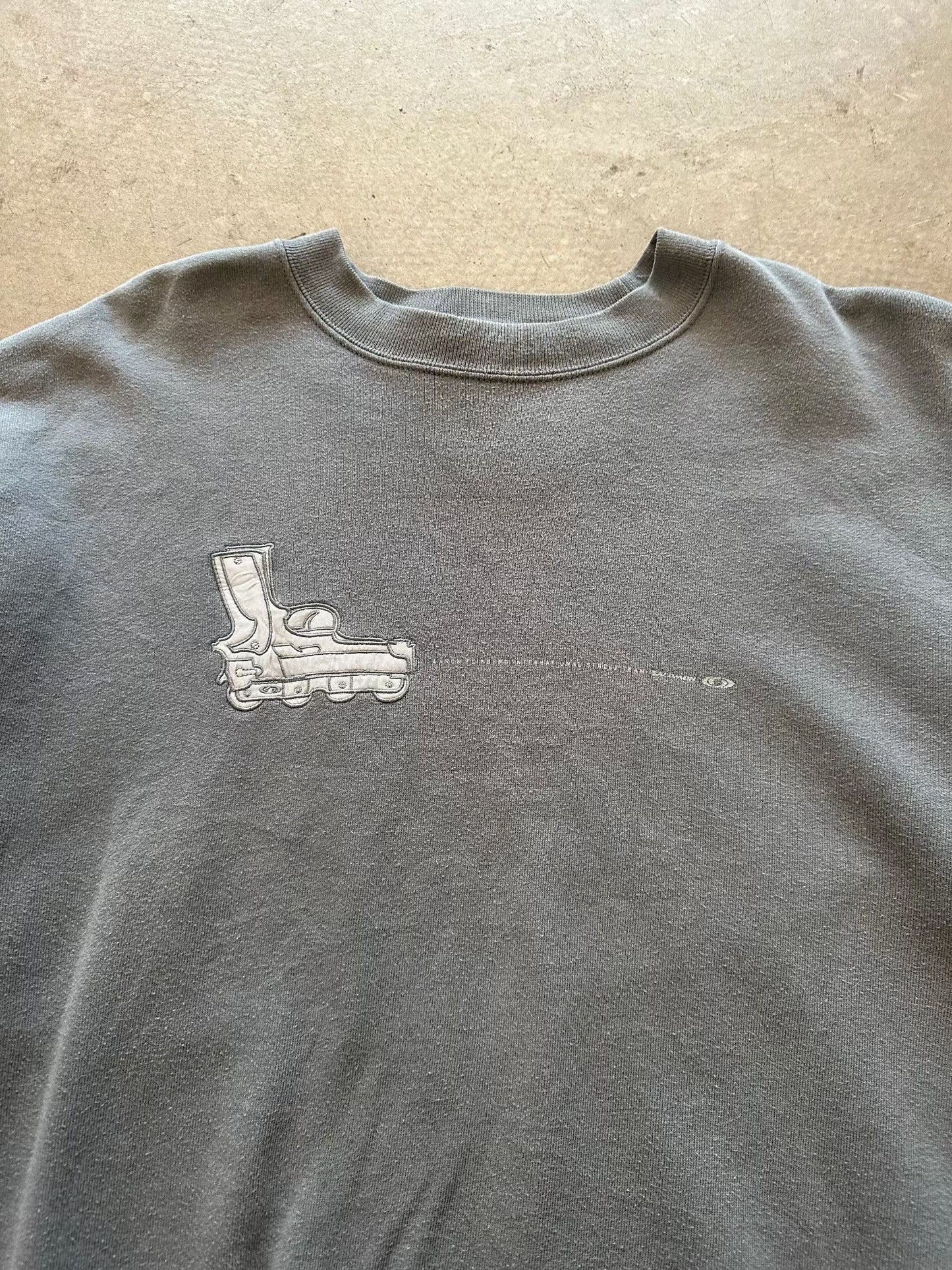 1990's Salomon Street Team Sweat - L | Large, Red