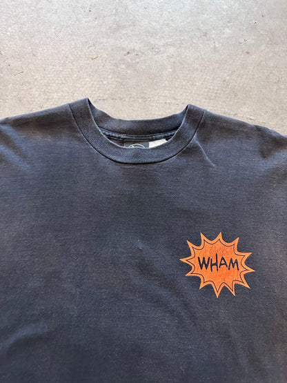 1995 DC Comics Wham Pow T-Shirt - L | Large, Red