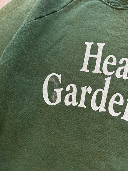 1990’s Head Gardener Faded Sweat - L | Green, Red