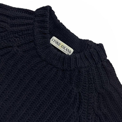 Stone Island A/W 2001 Heavy Knit Pullover Jumper