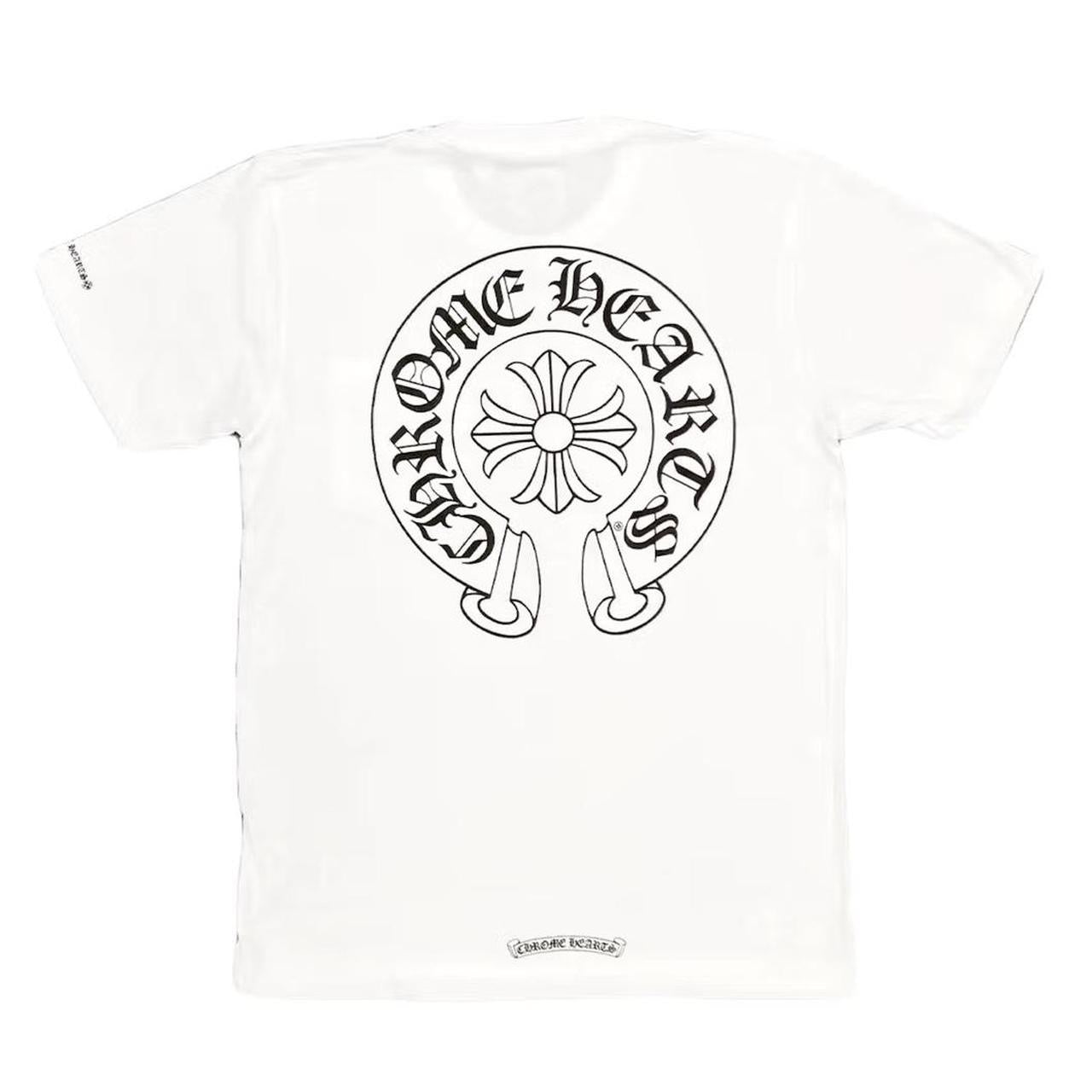 Chrome Hearts Horseshoe White T-Shirt