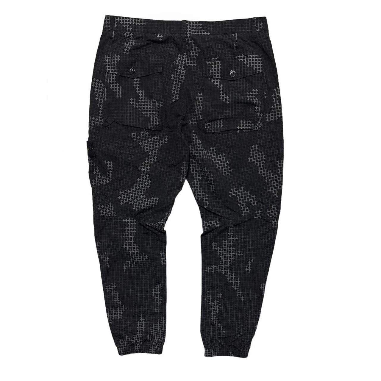 Stone Island Grid Camo Bottoms