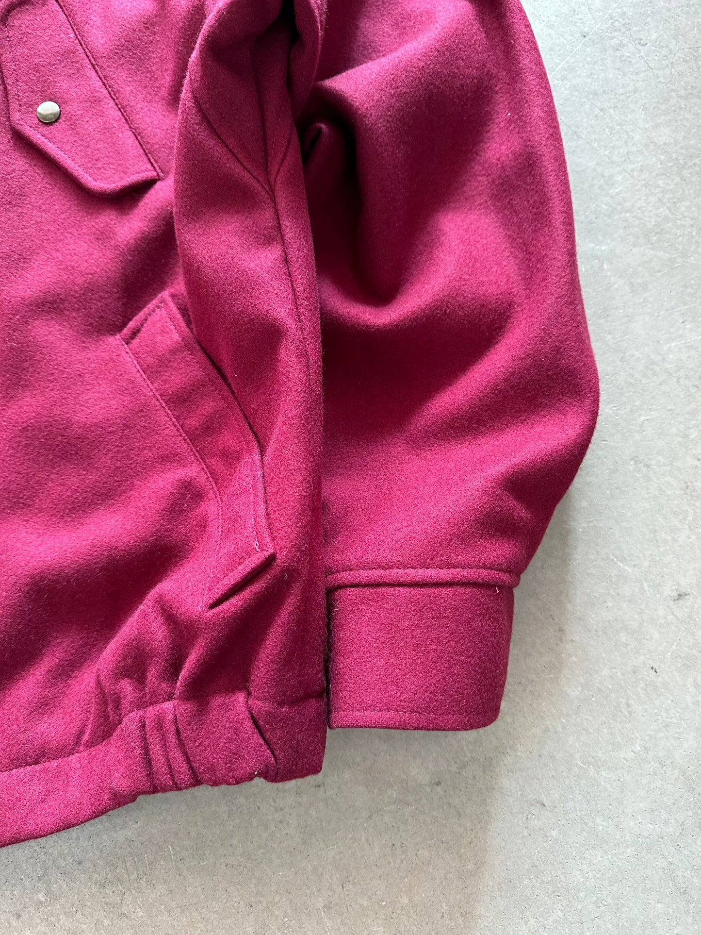 1980's Pendleton Woollen Jacket - M | Medium, Red