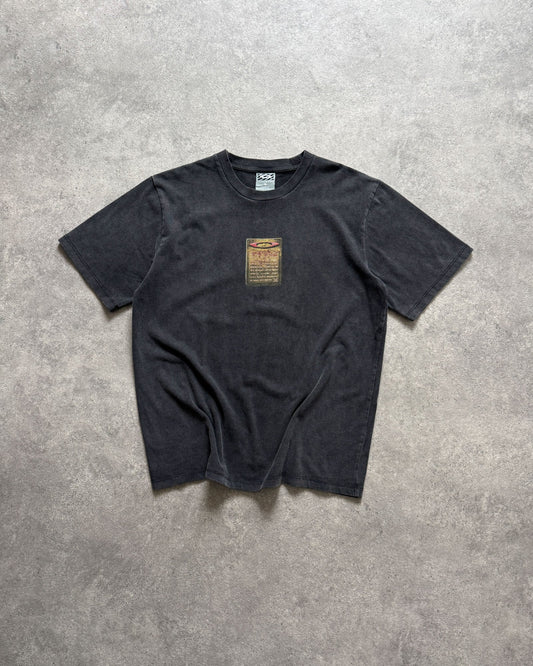 oakley software 2000s heavyweight graphic t-shirt (s) | Small, Black