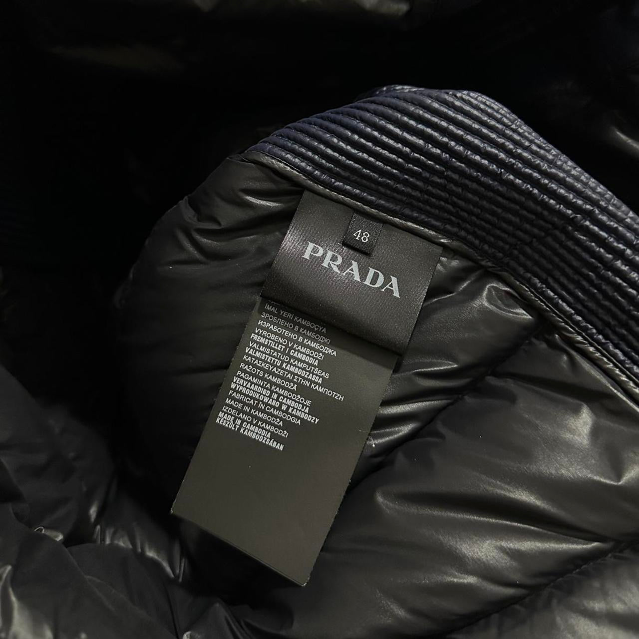 Prada Down Biker Jacket