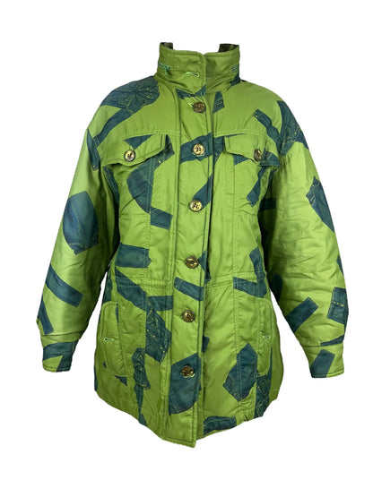 Moschino 80s/90s green coat