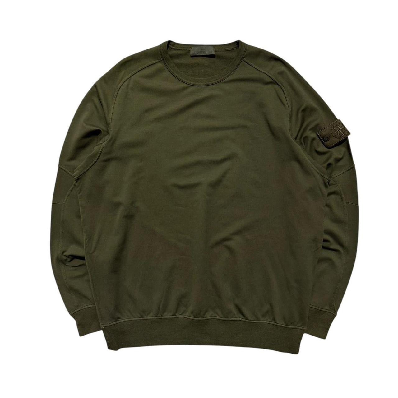Stone Island Ghost Pullover Jumper | XL, Olive