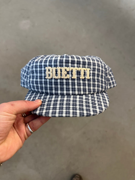 Buetti Blue Gingham Cap