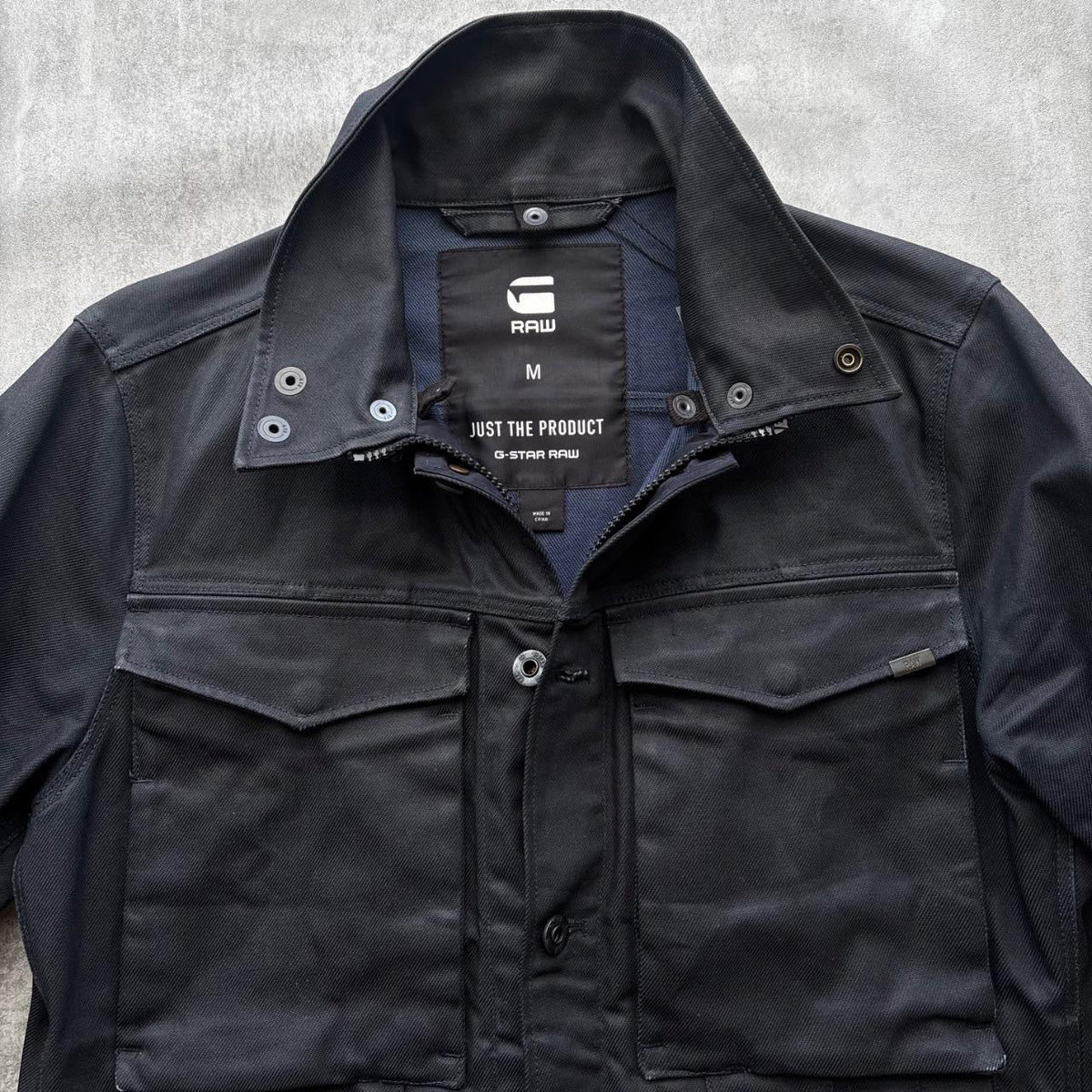 G-STAR WAXED JACKET | O/S, Blue