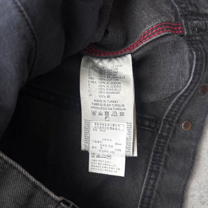 DIESEL DISTRESSED DENIM JACKET | O/S, Black