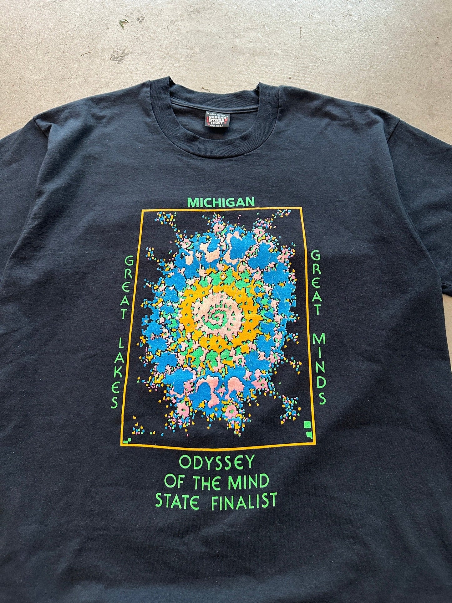 1990's Odyssey of the Mind T-Shirt - XL | X-Large, Red