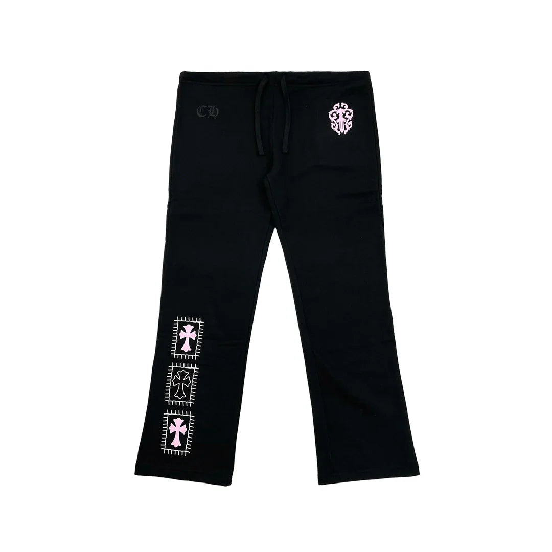 Chrome Hearts Deadly Doll Sweatpants | Large, Black
