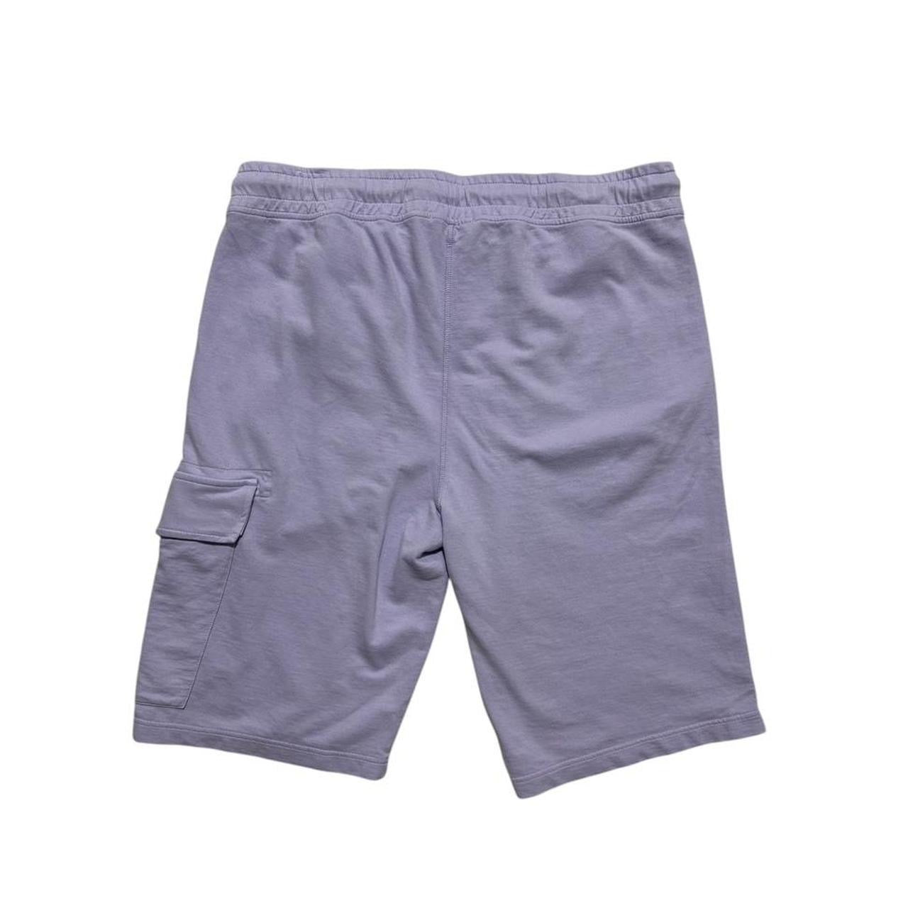 CP Company Lilac Cotton Shorts | XL, Lilac