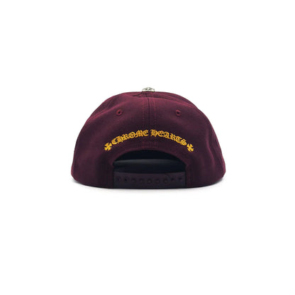 Chrome Hearts Embroidered CH Logo Red Baseball Cap | O/S, Red
