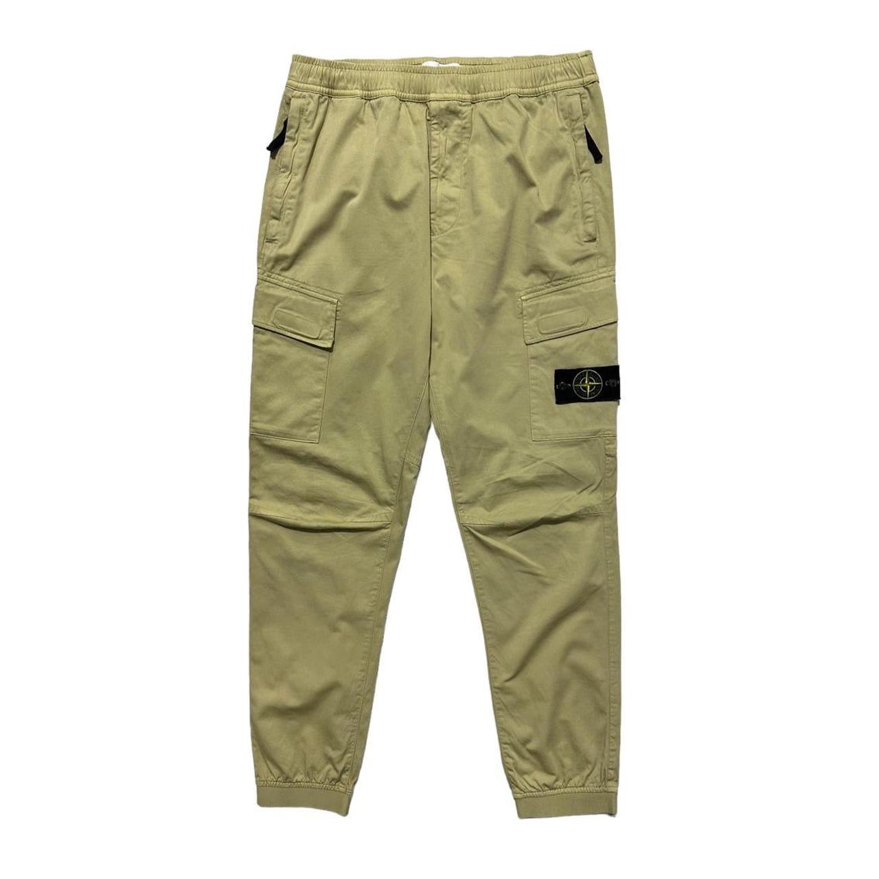 Stone Island Tan Combat Cargos Trousers