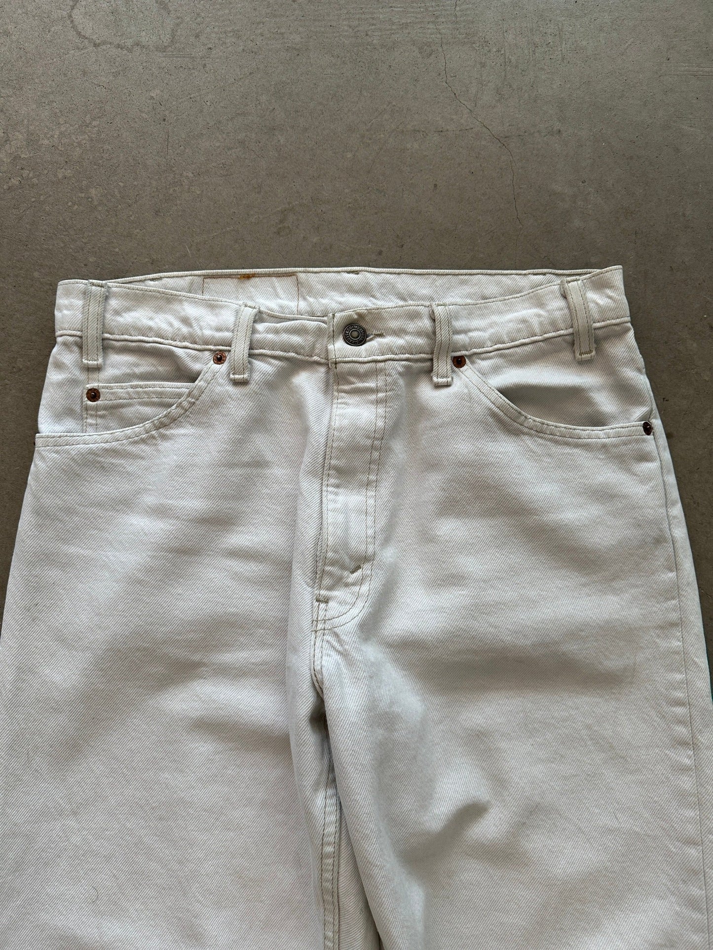 1995 Levi’s 550 Orange Tab Jeans - 33 x 34 | W32, Multicoloured
