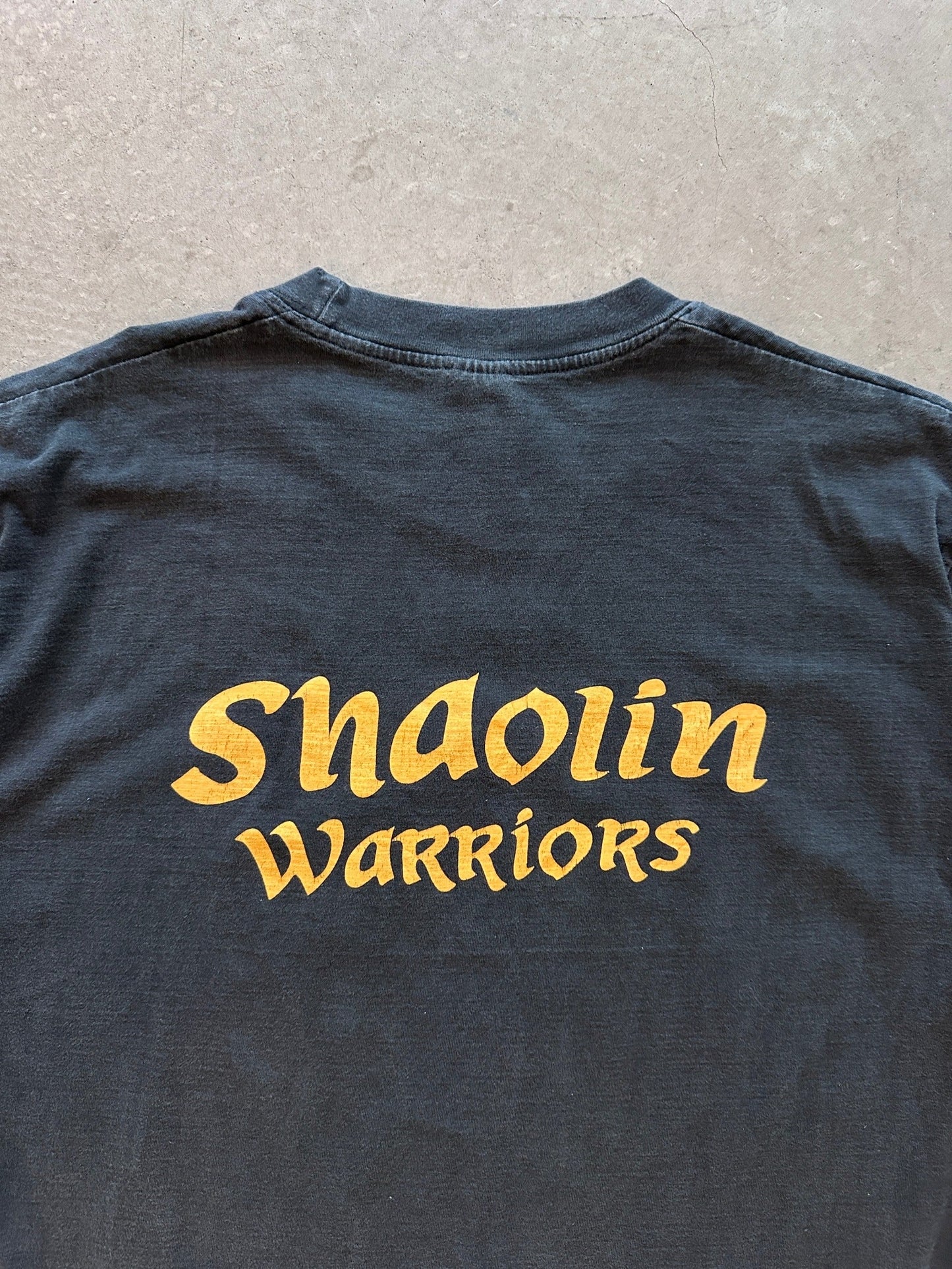 1990's Shaolin Warriors T-Shirt - L | Large, Red