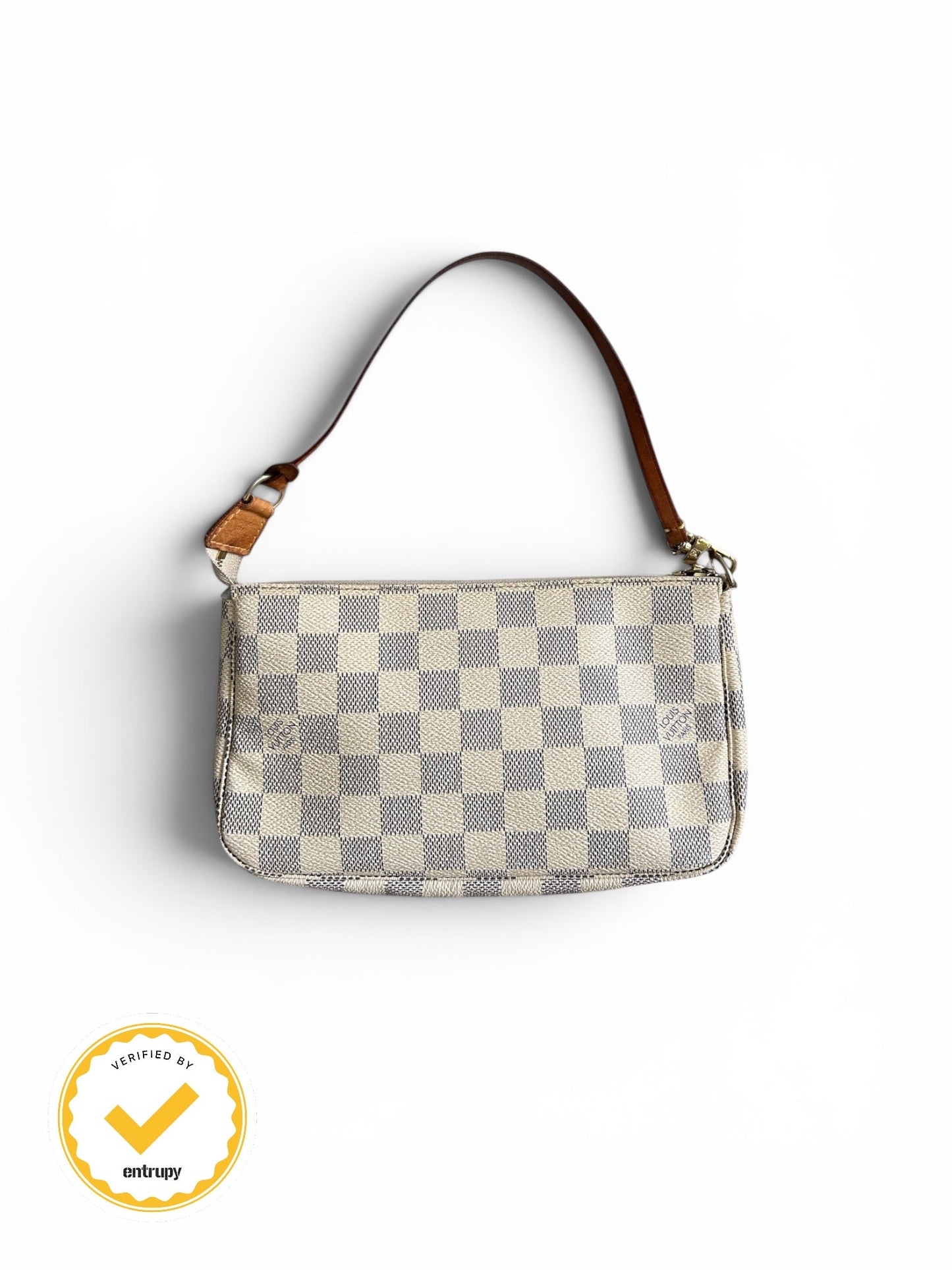 2009 Louis Vuitton Damier Azur Pochette Bag | O/S, Multicoloured