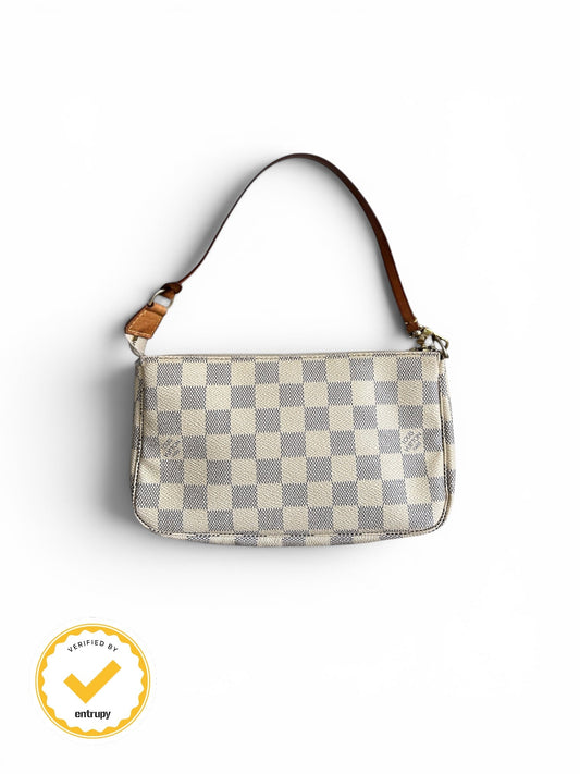 2009 Louis Vuitton Damier Azur Pochette Bag | O/S, Multicoloured