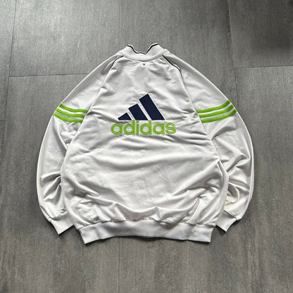 90s Adidas Track Top | White, Multicoloured