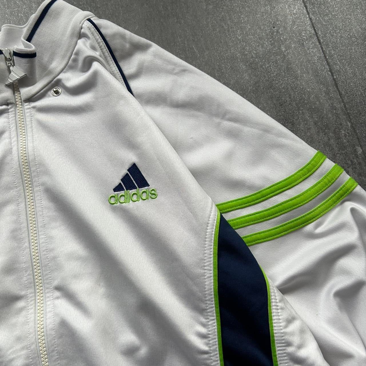 90s Adidas Track Top | White, Multicoloured